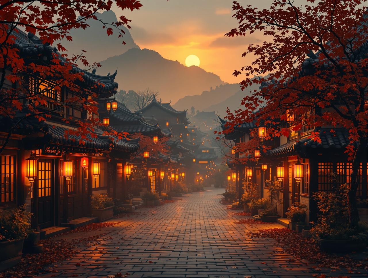 免费短剧电脑版官网品牌故事 - 温暖的小镇乡村景象